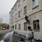 Косметический ремонт фасада