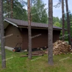 Покраска деревянных домов