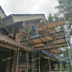 Покраска деревянных домов