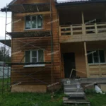 Покраска деревянных домов