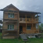 Покраска деревянных домов
