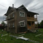 Покраска деревянных домов