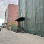 Монтаж фасадной сетки